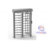 600mm Passage width Full Height Turnstile Fingerprint Scanner Full Automatic One Channel System for sale