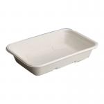 Microwavable Biodegradable Compostable Lunch Sugarcane Bagasse Box 450ml
