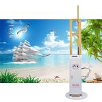 1.8m Intelligent Silent Multicolor Automatic Wall Inkjet Printer for sale