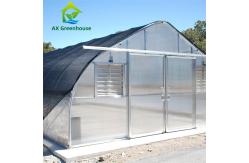China 6-12m Span Anti Dripping PC Board Greenhouse With Shading System supplier
