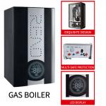 Gas Condensing  Wall Mounted Boiler  Black  Shell  Heating And Bathing Dual Function for sale
