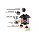 Cake Soup 1KW 6QT Pressure Cooker Multi Function Slow Cooker for sale