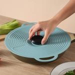 BPA Free Anti Overflow Silicone Splatter Shield for sale