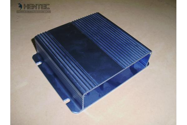 Blue 6063 - T5 Industrial Aluminium Profile Mill Finished Machine Polishing