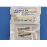 Reusable Pet Tracking Microchip , 1.4*8mm Identity Chip For Dogs 10 Years Guarantee for sale