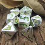 Polyhedral Dice Polished Luxury Metal Handmade DND Sharp Mini for sale
