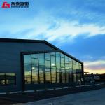Galvanized Light Steel Structure Frame Workshop with Bridge Crane for sale