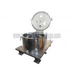 Jacketed Flooded Vertical Centrifuge For Closed Loop Alcohol Extraction System for sale