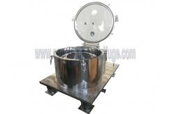 China Jacketed Flooded Vertical Centrifuge For Closed Loop Alcohol Extraction System supplier
