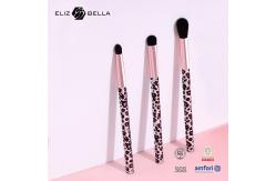 China 3pcs Set Plastic Makeup Brushes Ergonomic Handle With Full Printing supplier