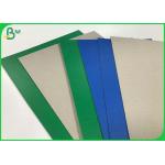 1.5MM 2MM Black Laminated Paper Cardboard With Gray Without Lamination Back