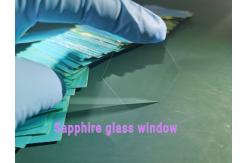 China Polygon 100um Thickness Sapphire Optical Window Wafer Chemical Resistance supplier