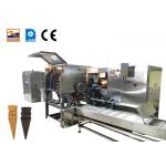 Automatic Softy Ice Cream Cone Production Line Stainless Steel  71 Bake Templates for sale