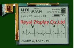 China Custom Standard FSTN 320X240 Dots Graphic LCD Module with White Backlight Transflective Positive supplier