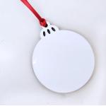 Ball Shape Gift Ornament MDF DIY Sublimation Blanks for sale