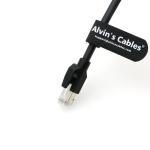 Alvin's CAT6a GigE Vision Cable 16.4ft Shielded Screw Lock RJ45