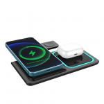 Smart Chip Foldable Travel Wireless Charger Horizontal Vertical Wireless Charger