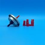 Aerosol Lighter Valve For Steady Gas Flow Safe Refilling Process