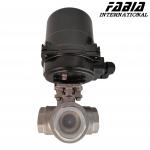 High-Performance Threeway Ball Valve Electric Operation For Industrial Needs for sale