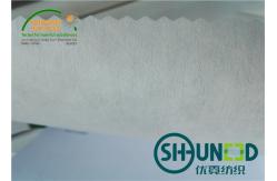 China 70 Gsm Embroidery Backing Fabric Non Woven Interlining For Clothes supplier