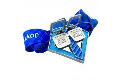 China Personalised Father's Day Holiday 10K Running Events Finisher Awards supplier
