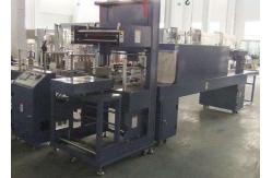 China Full Automatic PE Film Shrink Packaging Equipment For Beverage Drinking Water Bottles supplier