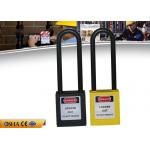 ZC-G31L Safety Lockout Padlocks  Non-Conductive Nylon Long Shackle ABS Body