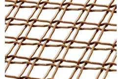 China Architectural Mesh Metal Fabric For Building Facades 21.5mmx50mm Aperture supplier