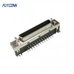 1.27mm Right Angle PCB SCSI Connector, 50Pin Female Servo Connector