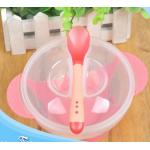 FDA Approved Silicone Mold Tools BPA / Latex Free Baby Feeding Bowl With Spoon