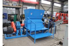 China Wood Pallet Crusher 37KW Wooden Pallet Crushing Machine With Nails Out supplier