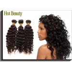 3.5oz Peruvian Deep Curly Weave / 26 Inch Peruvian Water Wave Weave for sale