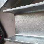 ISO9001 Galvanized I Beam Hot Rolled Steel 48mm DX54D Z275 Galvanized Metal Beams for sale
