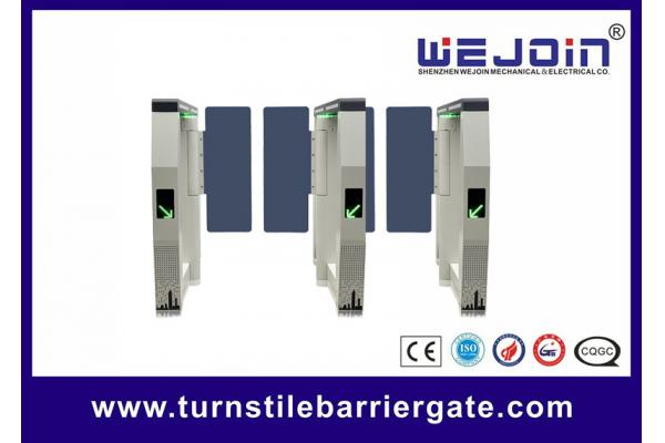 Speed Swing Turnstile Gate Pedestrian Access Control With DC Permanent Magnet Motor