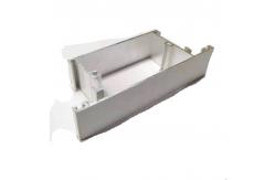 China Construction Aluminum Frame Extrusions Set 6063 T5 White Powder Coated Surface supplier
