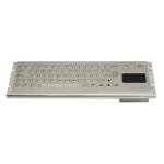 Small IP65 dynamic vandal proof Industrial Keyboard With Touchpad , short stroke for sale