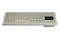 China Small IP65 dynamic vandal proof Industrial Keyboard With Touchpad , short stroke supplier