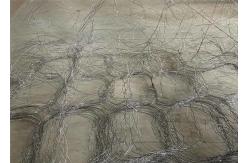 China Tanks Reduces Mobility  Galvanized Wound Twine Obstacle Mesh supplier