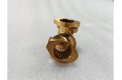 China Twin Screw Extruder Brass Kneading Blocks For Special Using supplier