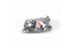 China Silvery White Lithium Ion Battery Material CR20XX Coin Cells Cases supplier