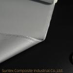 White High Temperature Silicone Coated Fiberglass Cloth Fire-Resistant Fiberglass Fabric Insulator for Fire Prevention for sale