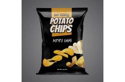 China Heat Seal Mylar Side Seal Bags With Tear Notch For Chip Packaging supplier