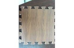 China 9pcs/set 12X12inch Wood Look Foam Floor Tiles / Playroom Floor Tiles supplier