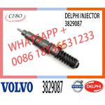 injector BEBE4C08001 2PINS diesel fuel injector 3829087 for for VOL 16 LITRE INDUSTRIAL for sale