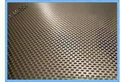 China 2mm Stainless Steel Perforated Metal Mesh Sheet Round Hole Punched Openings supplier