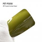 PET-PS058 PET Crystal Combat Green Vinyl Printer For Car Wrap for sale