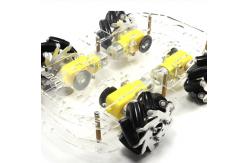 China Diameter 65MM Metal Mecanum Wheel Robot For Smart Car supplier