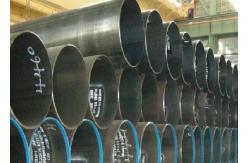 China EN10210 Standard Longitudinal Seam Welded Steel Pipe with 5.8m-12m Length supplier