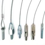Threaded Rod Mounting Systems Wire Suspension Hanging Kit Cable Lock Assembly for sale