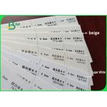 0.3mm 0.4mm 0.5mm Cardboard Paper Roll , Natural White Perfume Absorbent Paper Sheets 600mm x 800mm for sale